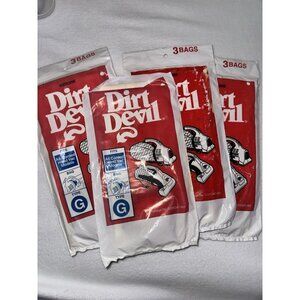 Lot Of 10 Dirt Devil OEM Genuine Royal Type G Vacuum Bags Handheld Vintage